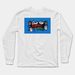 Suit Up Geek Fix Long Sleeve T-Shirt